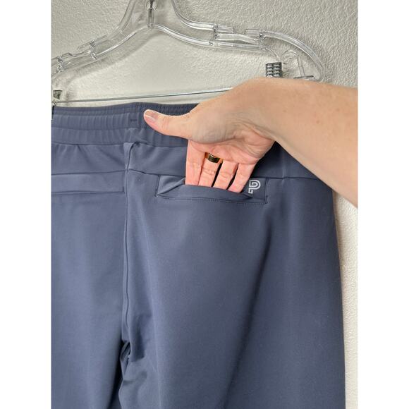 Public Rec Gray Daymaker Tapered Drawstring Jogger Sweatpants 34 / 32 - Picture 10 of 16